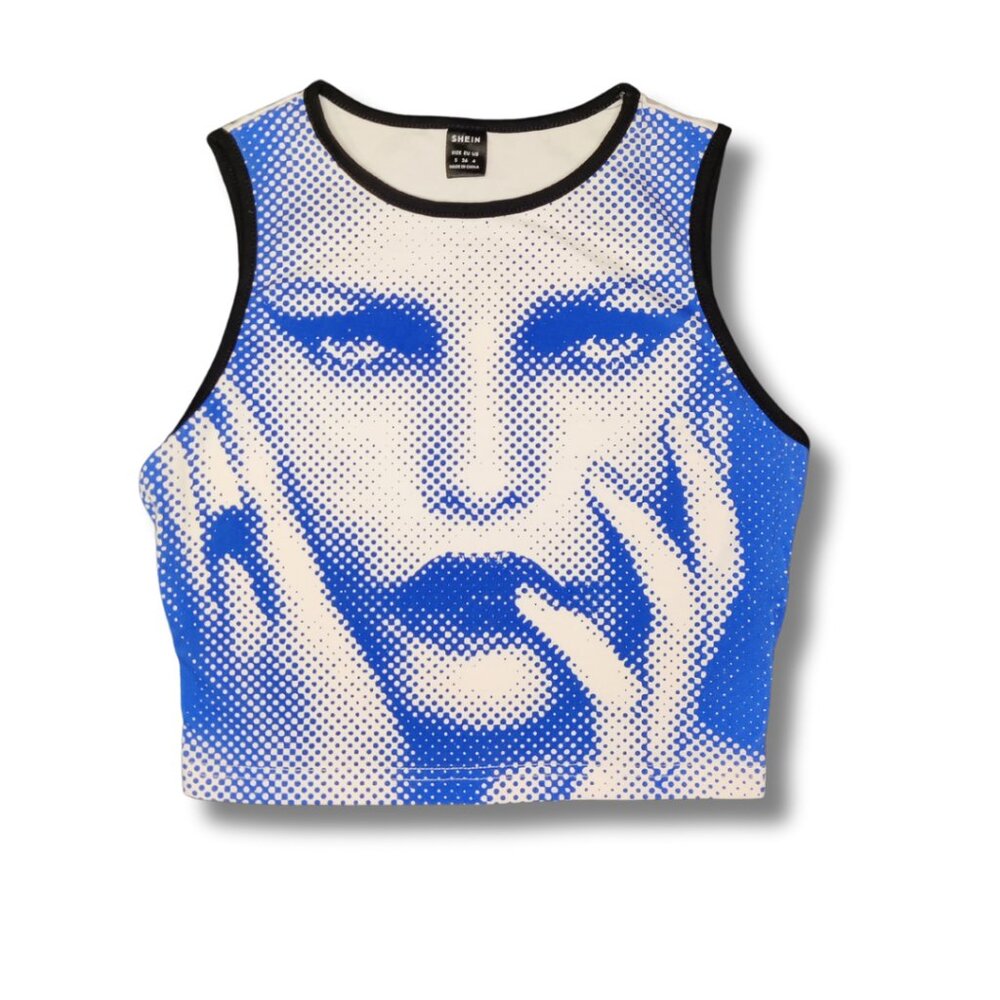 Shein Cropped Tee - Picture 1 of 1